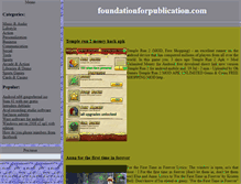 Tablet Screenshot of foundationforpublication.com